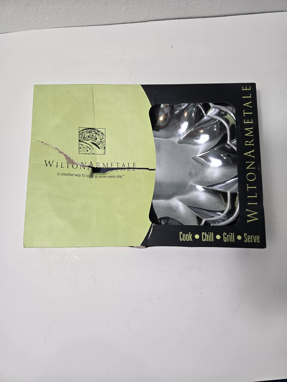 Wilton Armetale Stainless Steel Serve Bowl - Silver